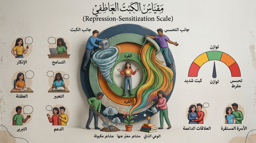 مقياس الكبت العاطفي (Repression-Sensitization Scale)